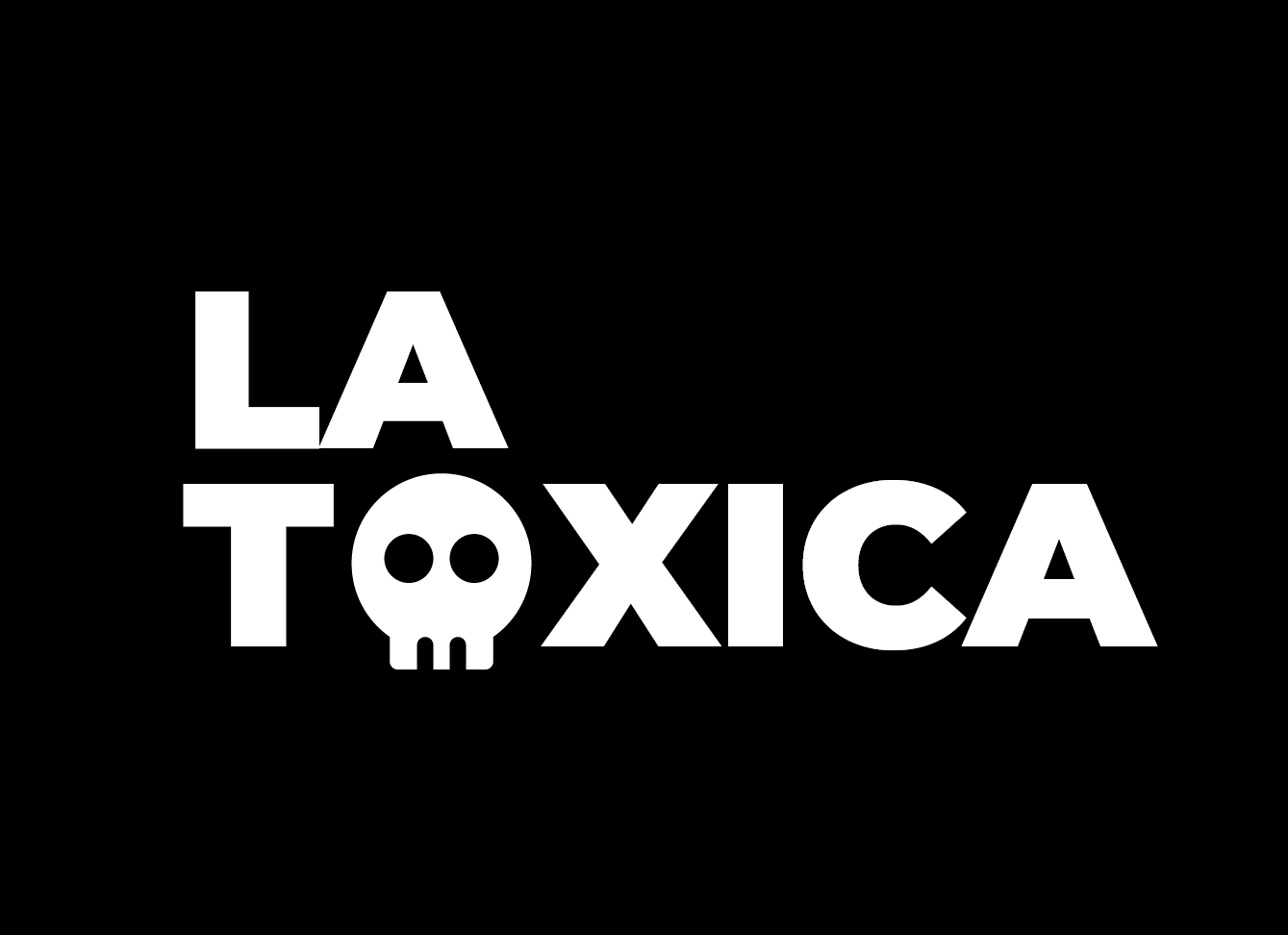 La Toxica - Black Cropped Hoodie