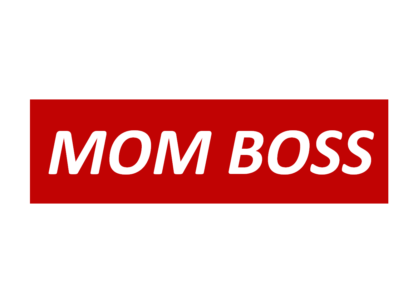 Mom Boss - Black Cropped Fleece