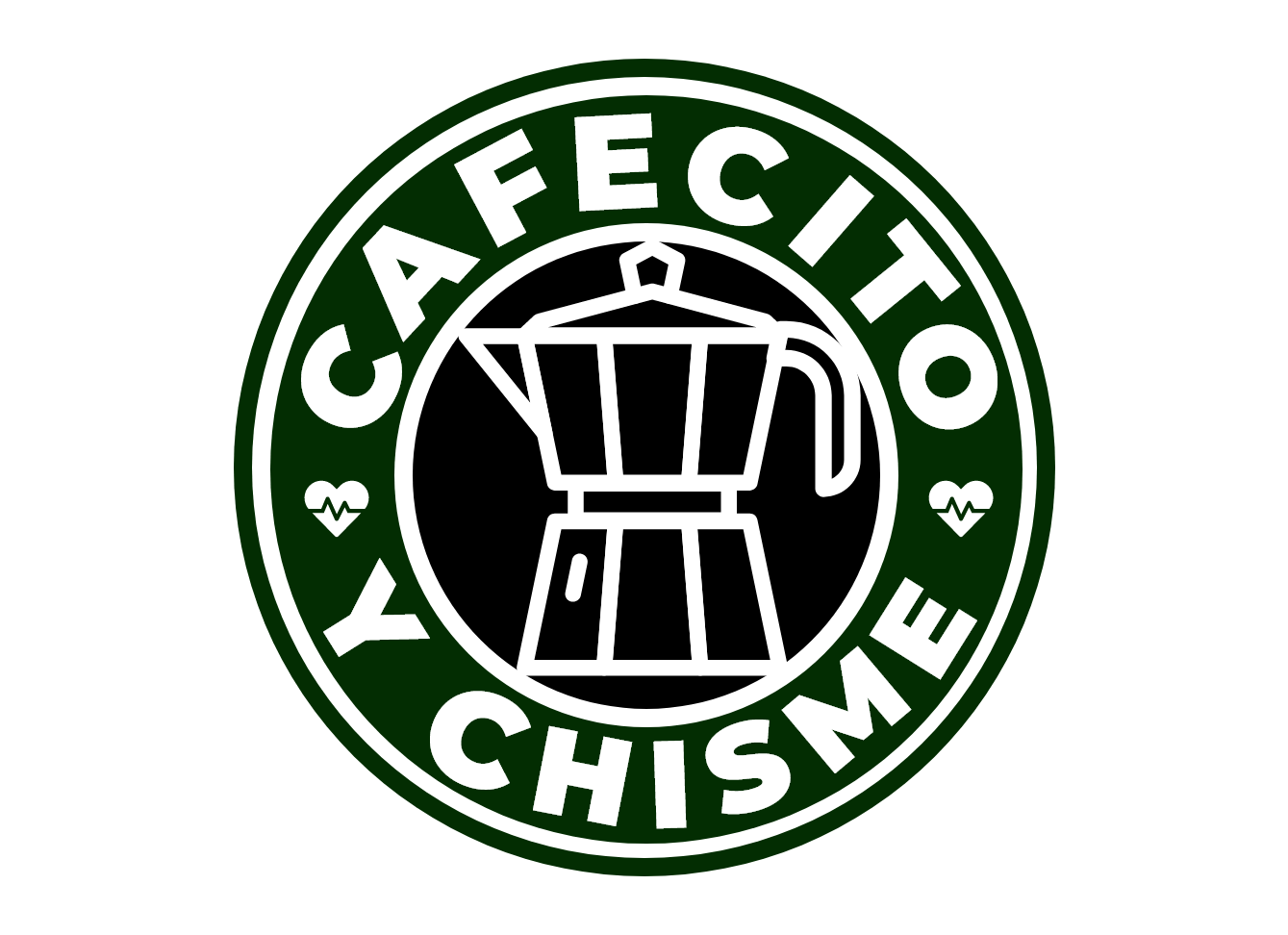 Cafecito y Chisme - Black Hoodie