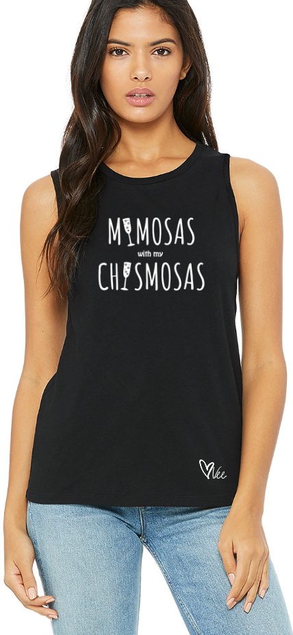 Mimosas with my Chismosas - Muscle Tank