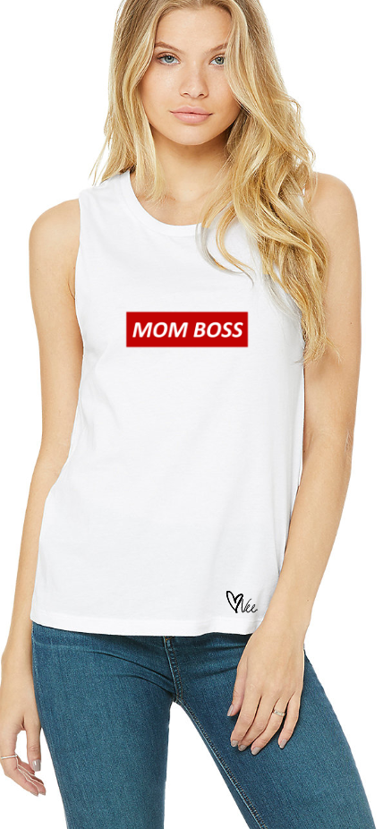 Mom Boss - Muscle Tank